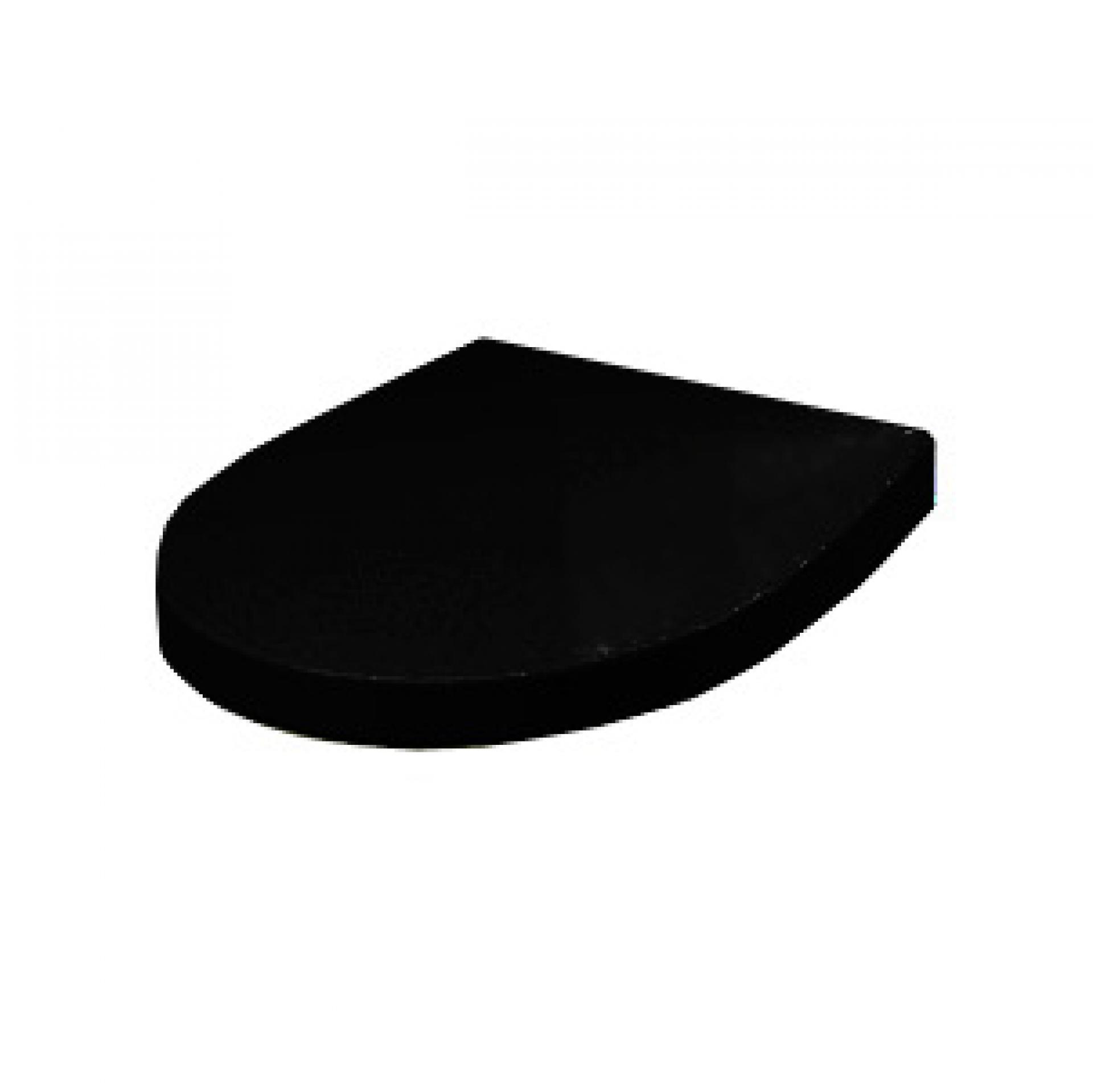 Крышка-сиденье Roca Victoria Nord Black Edition ZRU9302627 с микролифтом петли хром