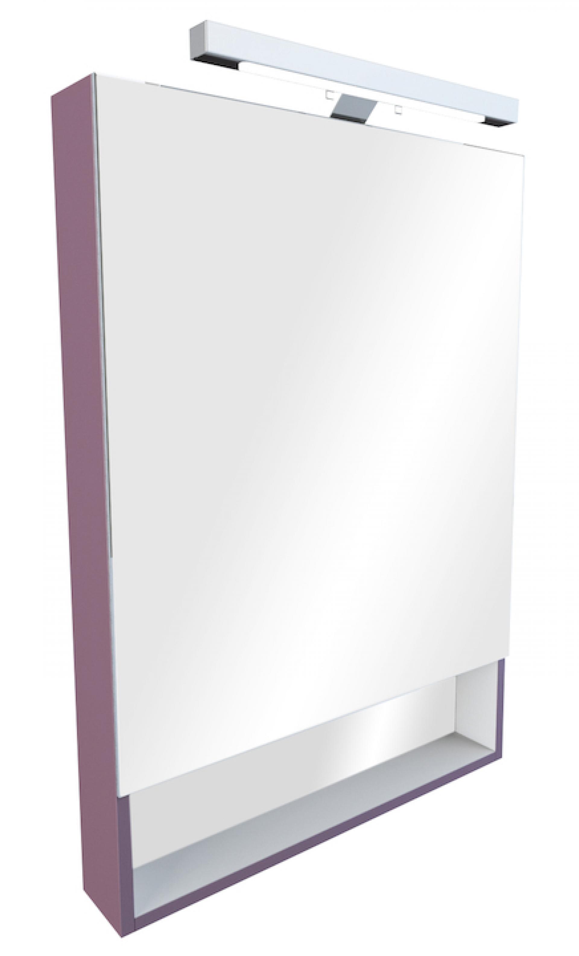 Фото: Зеркало-шкаф 70 см Roca Gap ZRU9302752 , фиолетовое Roca в каталоге