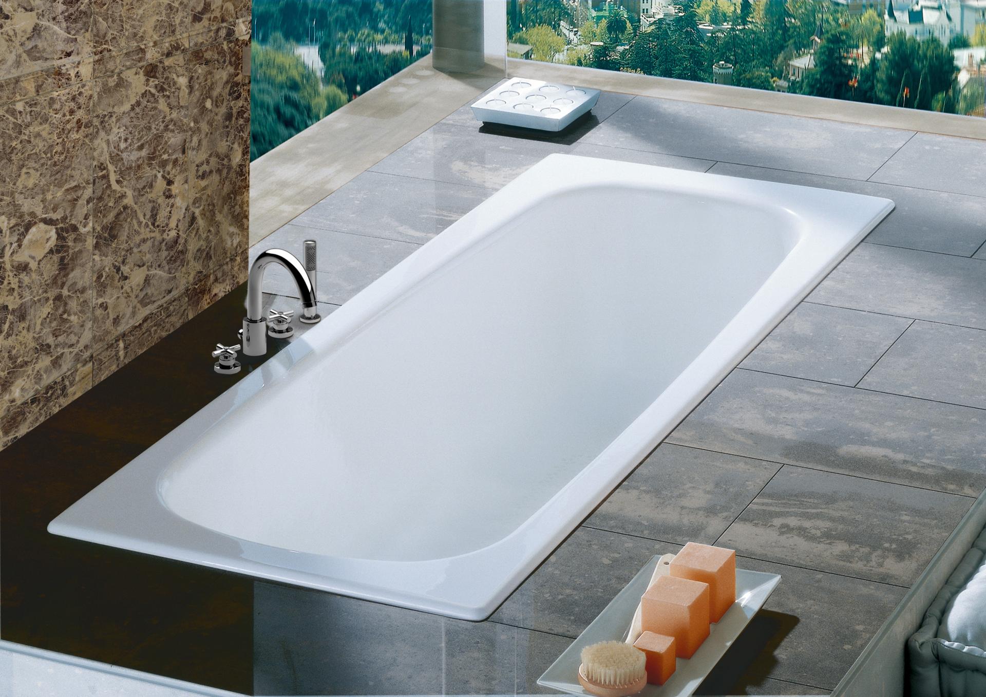 Фото: Чугунная ванна 120х70 Roca Continental 211506001 Roca в каталоге