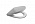 Крышка-сиденье для унитаза Roca Khroma 801652F1T серебристая серая, микролифт